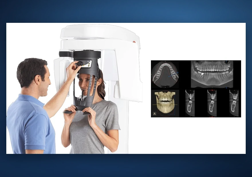 Equipamento de CBCT 3D e RX panorâmico na clínica Lusocare do Montijo